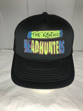 The Kentucky Headhunters County Rock Band trucker mesh snapback Baseball Hat cap